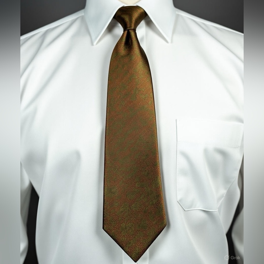 Robert Talbott Best of Class Nordstrom Silk Tie Burgundy Gold Flower Print Silk